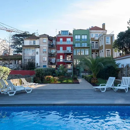 Exotic Flat With Shared Pool & Garden Apartment Porto Exterior photo